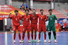 Futsal nữ Việt Nam. (Nguồn: VFF)