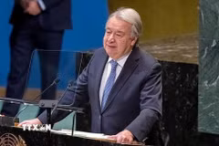 Tổng thư ký Liên hợp quốc António Guterres. (Ảnh: Lê Hoàng/TTXVN)