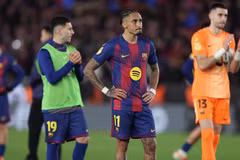 Barcelona trở thành cựu vương Cúp Nhà Vua. (Nguồn: ESPN)