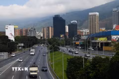 Quang cảnh thủ đô Caracas, Venezuela. (Ảnh: THX/TTXVN)