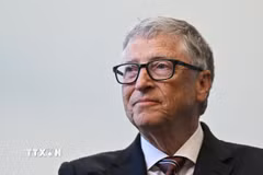 Tỷ phú Bill Gates. (Ảnh: AFP/TTXVN)