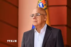 Chủ tịch Quốc hội Venezuela Jorge Rodríguez. (Ảnh: THX/TTXVN)