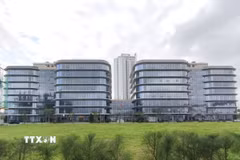 Trụ sở Cơ quan điều hành VIFC-DN. (Ảnh: Quốc Dũng/TTXVN)