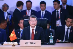 Thủ tướng Lê Minh Hưng tham dự Phiên Toàn thể Hội nghị Cấp cao ASEAN lần thứ 48. (Ảnh: Dương Giang/TTXVN)