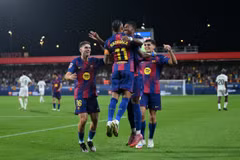 Barcelona giành chiến thắng đậm ở La Liga. (Nguồn: Getty Images)