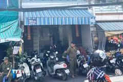 Căn nhà nơi xảy ra sự việc. (Ảnh: Công Mạo/TTXVN)