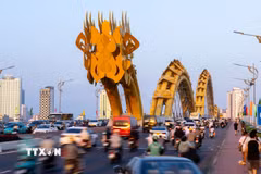 Một góc thành phố Đà Nẵng. (Ảnh: Xuân Quý/TTXVN)