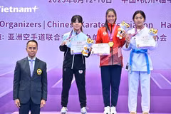 Karate Việt Nam giành 1 HCV, 2 HCB tại Giải vô địch trẻ châu Á mở rộng 2025