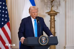 Tổng thống Mỹ Donald Trump. (Ảnh: THX/TTXVN)