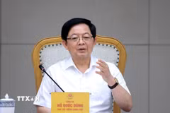 Phó Thủ tướng Hồ Quốc Dũng phát biểu. (Ảnh: Tuấn Anh/TTXVN)