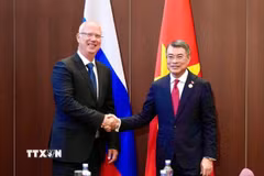 Thủ tướng Chính phủ Lê Minh Hưng tiếp Tổng Giám đốc Quỹ Đầu tư trực tiếp Nga Kiril Dmitriev. (Ảnh: TTXVN)