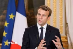 Tổng thống Emmanuel Macron . (Ảnh: IRNA/TTXVN)