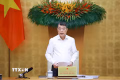 Thủ tướng Lê Minh Hưng chủ trì Phiên họp Chính phủ thường kỳ tháng 9 năm 2026 và Hội nghị trực tuyến Chính phủ với địa phương. (Ảnh: Dương Giang/TTXVN)