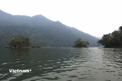 Hồ Ba Bể. (Ảnh: Vietnam+)