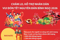 Chăm lo, hỗ trợ Nhân dân vui đón Tết Nguyên đán Bính Ngọ 2026
