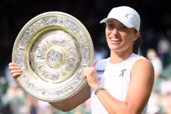 Iga Swiatek vô địch Wimbledon 2025.