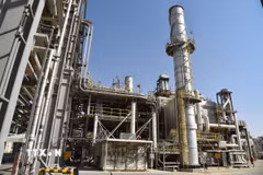 Nhà máy lọc dầu tại Dammam, Saudi Arabia. (Ảnh: THX/TTXVN)