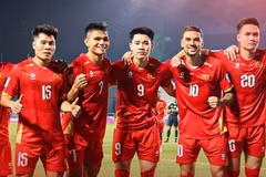 Tuyển Việt Nam sẵn sàng đối đầu Thái Lan. (Nguồn: VFF)