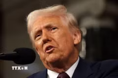 Tổng thống Mỹ Donald Trump. (Ảnh: IRNA/TTXVN phát)