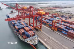 ADB dự báo tăng trưởng kinh tế của Việt Nam cao nhất trong khu vực Đông Nam Á và thuộc nhóm dẫn đầu trong khu vực châu Á-Thái Bình Dương. (Ảnh: Hoàng Hiếu/TTXVN)