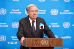 Tổng Thư ký Liên hợp quốc Antonio Guterres. (Ảnh: THX/TTXVN phát)