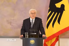Tổng thống Đức Frank-Walter Steinmeier. (Ảnh: THX/TTXVN)