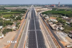 Cao tốc Biên Hòa-Vũng Tàu. (Ảnh: Công Phong/TTXVN)