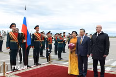 Tổng Bí thư, Chủ tịch nước Tô Lâm đến Moskva, bắt đầu thăm cấp Nhà nước Liên bang Nga