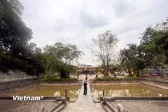Chùa Chuông nằm trong quần thể di tích Phố Hiến và được mệnh danh là 'Phố Hiến đệ nhất danh thắng.' (Ảnh Vietnam+)