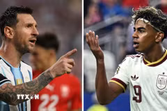 Messi hay Yamal sẽ giành chức vô địch World Cup 2026? (Ảnh: AFP/TTXVN)