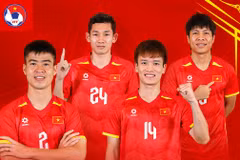 4 cầu thủ Việt Nam góp mặt ở đội hình ASEAN All-Stars đấu Manchester United. (Nguồn: VFF)