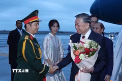 Tổng Bí thư, Chủ tịch nước Tô Lâm đến New York tham dự Phiên thảo luận cấp cao Đại hội đồng Liên hợp quốc