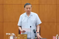 Tổng Bí thư, Chủ tịch nước Tô Lâm phát biểu chỉ đạo. (Ảnh: Thống Nhất/TTXVN)