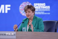 Tổng Giám đốc IMF Kristalina Georgieva. (Ảnh: THX/TTXVN)