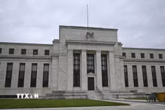 Trụ sở Cục Dự trữ liên bang Mỹ (Fed) tại Washington, D.C. (Ảnh: Kyodo/TTXVN)