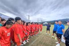 U17 nữ Việt Nam sẵn sàng cho vòng loại U17 nữ châu Á 2027. (Nguồn: VFF)
