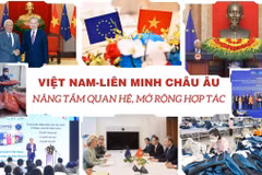 Việt Nam-EU: Nâng tầm quan hệ, mở rộng hợp tác