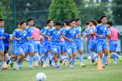 U19 Việt Nam tự tin bước vào hành trình chinh phục chức vô địch U19 Đông Nam Á. (Nguồn: VFF)