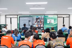 Buổi huấn luyện về dinh dưỡng của Herbalife. (Ảnh: PV/Vietnam+)