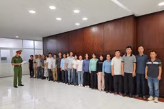 Cơ quan Cảnh sát điều tra Công an Thành phố Hồ Chí Minh ra Quyết định khởi tố 23 đối tượng. (Ảnh: CA Thành phố Hồ Chí Minh cung cấp)