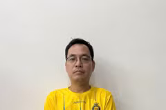 Đối tượng Bùi Văn Đại tại Cơ quan Công an. (Ảnh: CA Thành phố Hồ Chí Minh cung cấp)