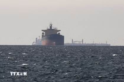 Quang cảnh eo biển Hormuz. (Ảnh: THX/TTXVN phát)