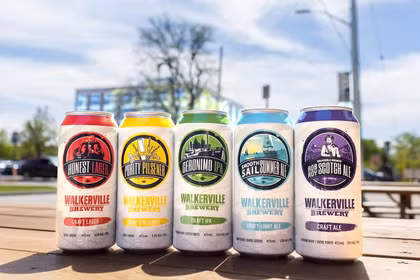 Các sản phẩm của xưởng bia Walkerville Brewery. (Nguồn: Walkerville Brewery)