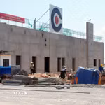 Nhà thầu tập trung thi công các hạng mục Dự án Cảng hàng không Quảng Trị. (Ảnh: Tường Vi/TTXVN)