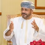 Ngoại trưởng Oman Badr bin Hamad al-Busaidi. (Ảnh: IRNA/TTXVN)