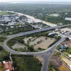 Khu vực lõi nút giao thông An Bình (thuộc phường Mỹ Trà, tỉnh Đồng Tháp). (Ảnh: Nhựt An/TTXVN)