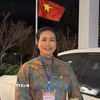 Chị Minh Hà Patmore, thành viên Tổ chức Giao lưu Văn hóa Việt Nam – Australia (VACEO). (Ảnh: Trung Trang/TTXVN)
