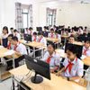 Giờ thực hành tin học tại trường Trung học cơ sở Phúc Hòa (Bắc Ninh). (Ảnh minh hoạ: Danh Lam/TTXVN)