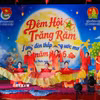 Tiết mục múa của các em thiếu nhi tại chương trình Đêm hội trăng rằm xã Quang Thiện, tỉnh Ninh Bình. (Ảnh: Hải Yến/TTXVN)
