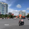 Không khí Hà Nội ở mức trung bình. (Ảnh: Quốc Lũy/TTXVN)
